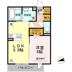 エポラール東別院の物件間取画像